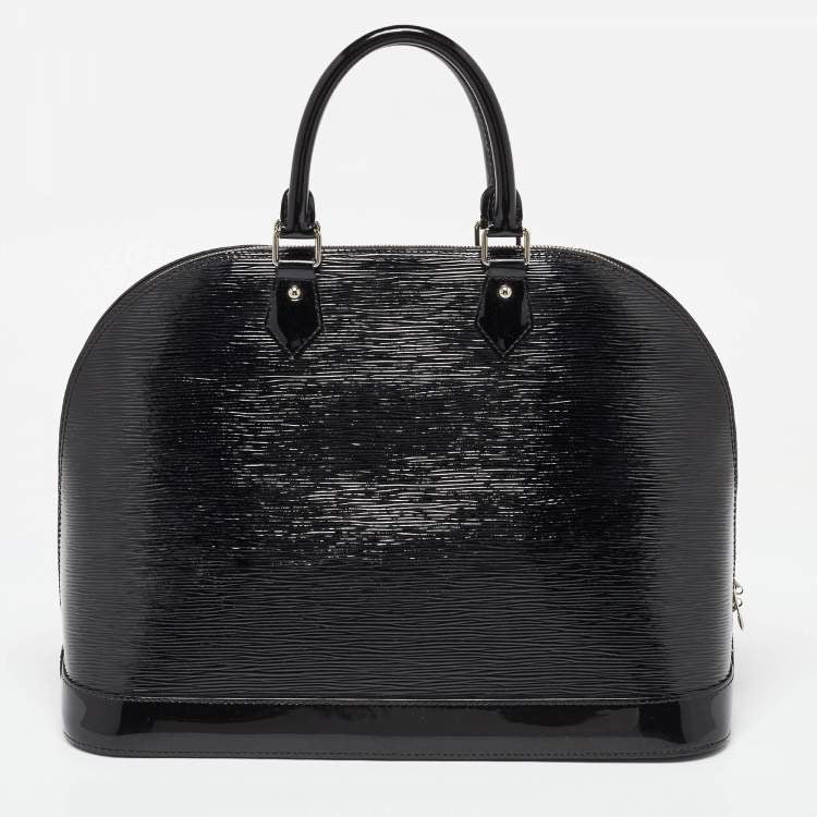 Louis Vuitton Black Electric Epi Leather Alma GM