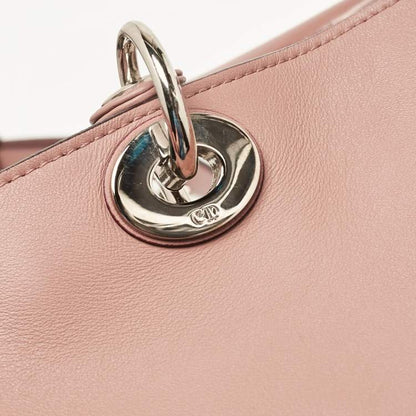Dior Medium Dusty Pink Leather Diorissimo Shopper Tote