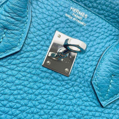 Hermès Birkin 25 Turquoise Togo Leather Rare
