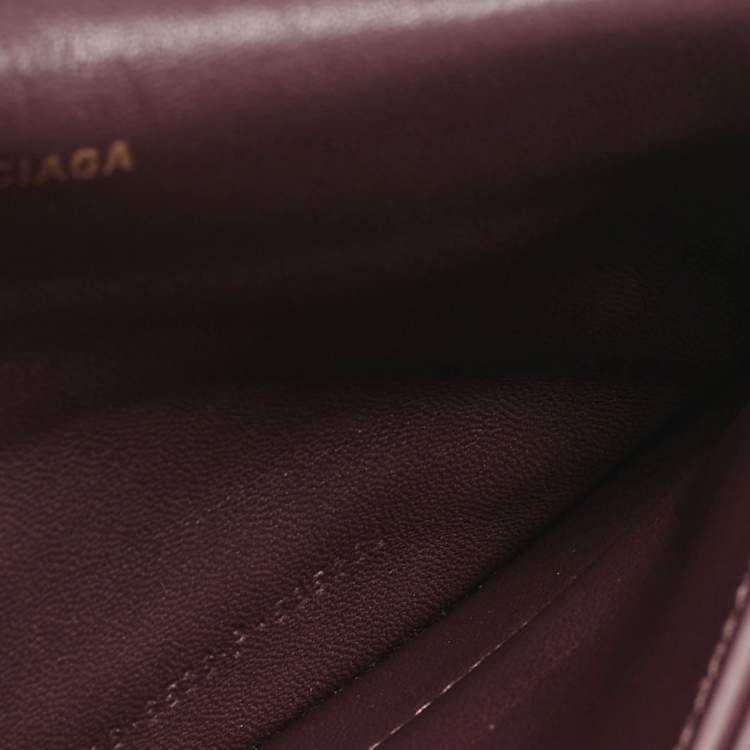 Balenciaga Dark Red XS Bag