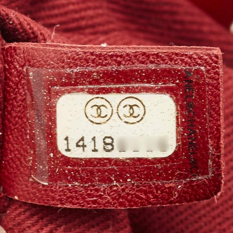 Chanel Red Patent Leather Large Just Mademoiselle Bag