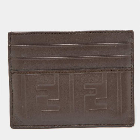 Fendi Zucca Card Holder