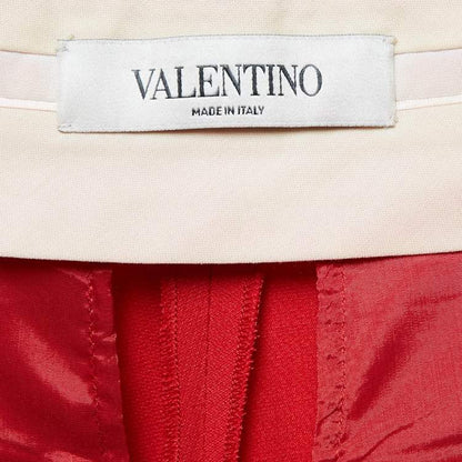 Valentino Red Wool Shorts – Size S