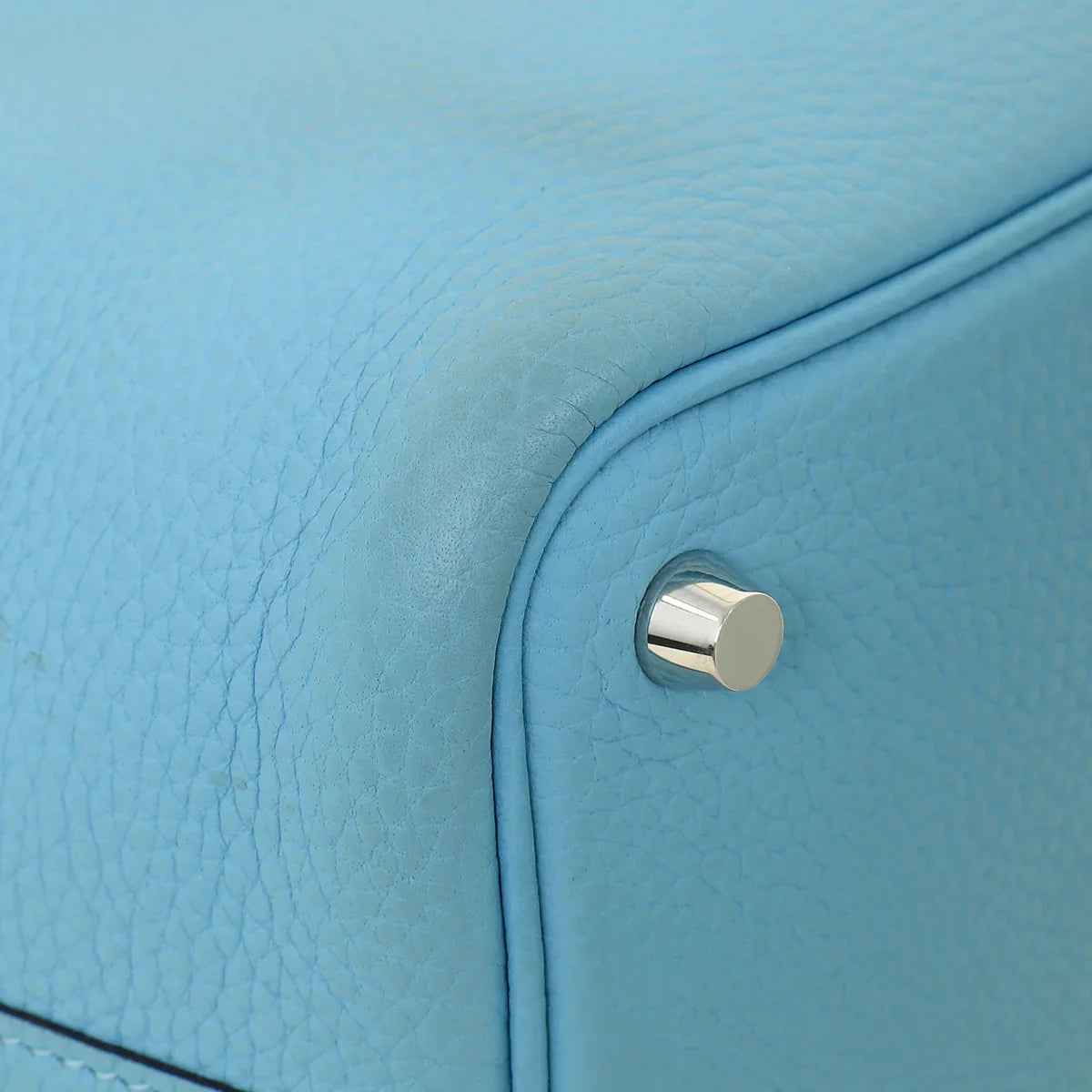 Hermes Bleu Du Nord Picotin Lock 18 Bag