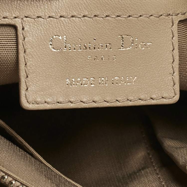 Dior Granville Polochon Satchel Beige