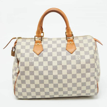 Louis Vuitton Damier Azur Canvas Speedy 30 Bag