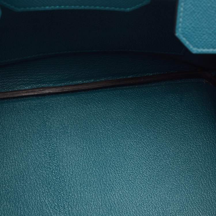 Hermès Birkin 30 Bleu De Galice Epsom Leather