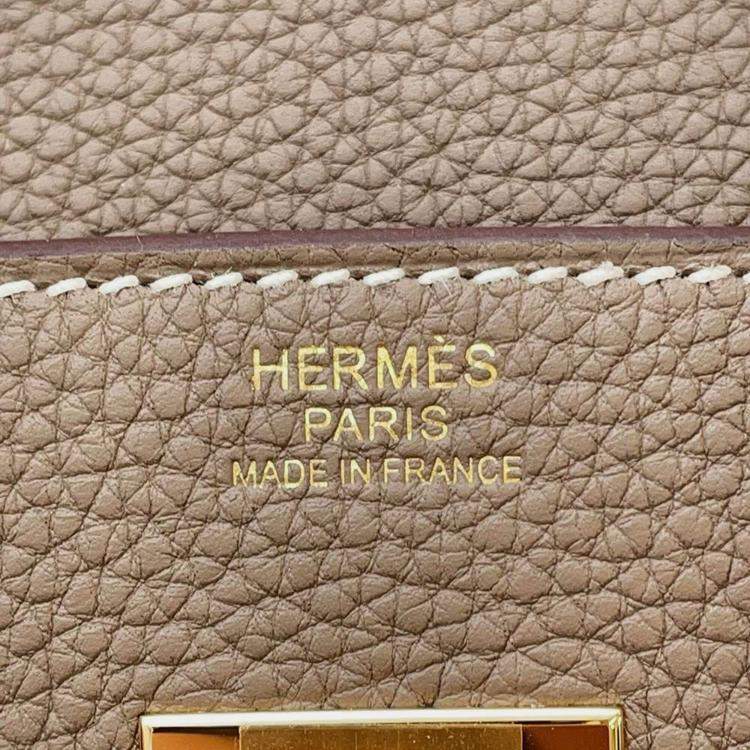 Hermès Birkin 30 Etoupe Togo Leather – Brand New