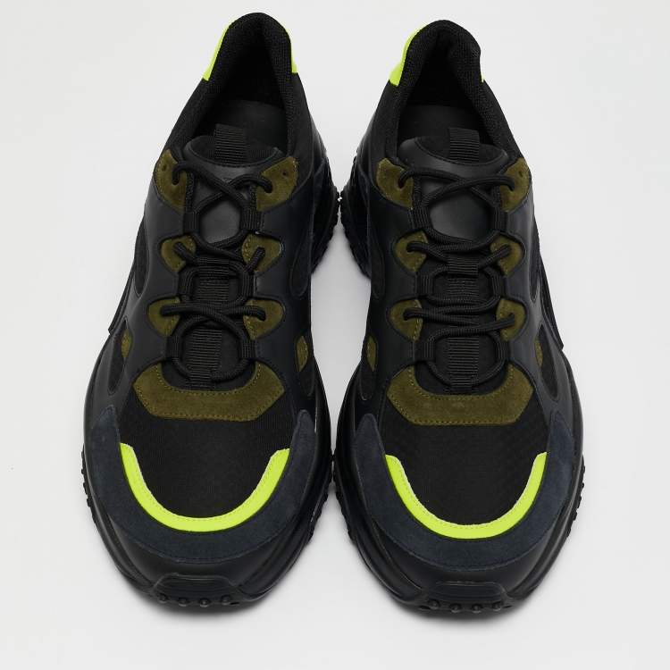 Tod’s Multicolor Leather, Mesh & Suede Chunky Sneakers - Size 44.5