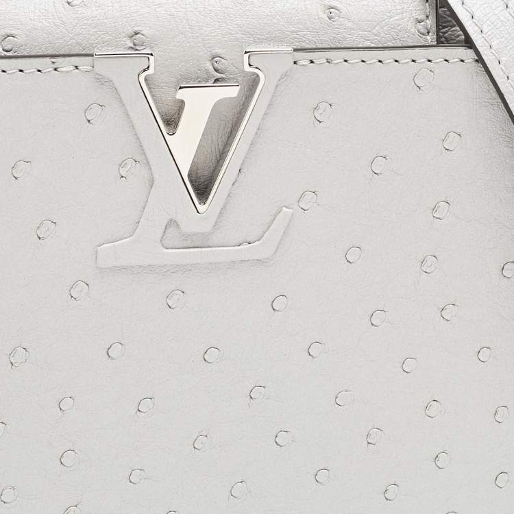 Louis Vuitton Capucines Mini Grey