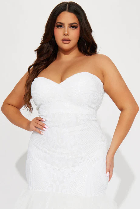 Grand Entrance White Wedding Dress – Pre-Order Bridal Edition