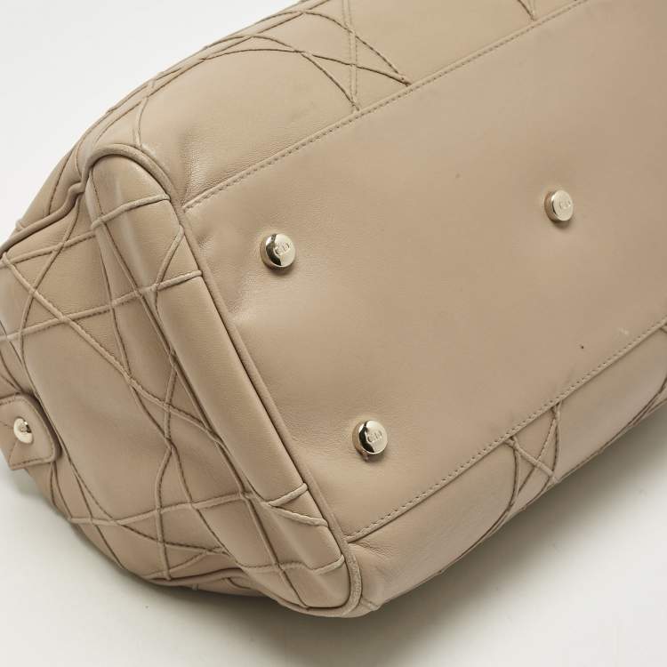 Dior Granville Polochon Satchel Beige