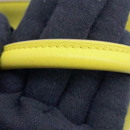 Hermès Birkin 25 Verso Lime & Blue Novillo Leather Tote Bag