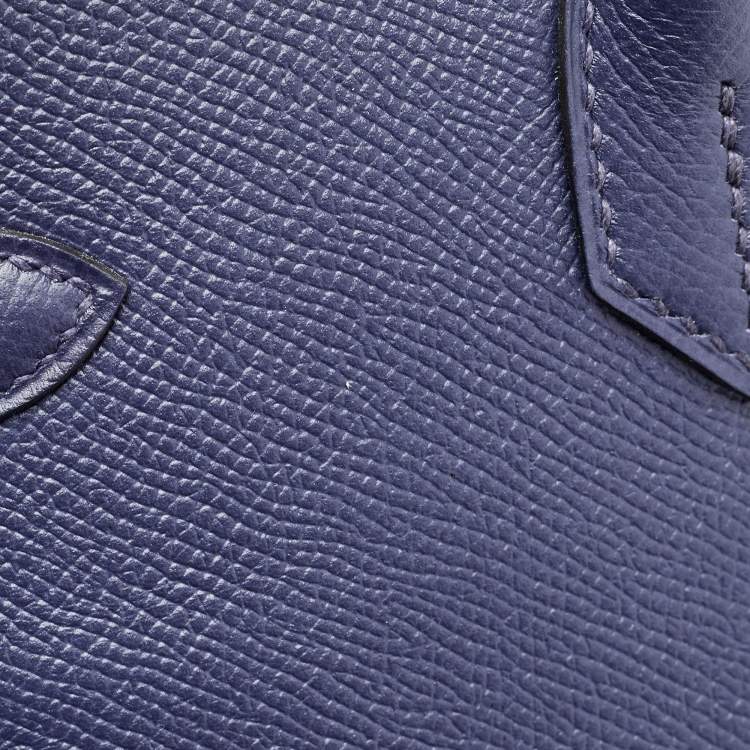 Hermès Birkin 35 Blue Saphir Epsom Leather