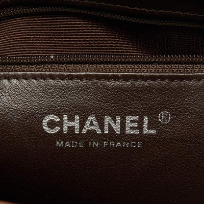 Chanel Dark Brown Quilted Leather CC Bag