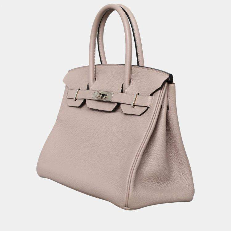 Hermès Birkin 30 - Glycine Clemence Leather