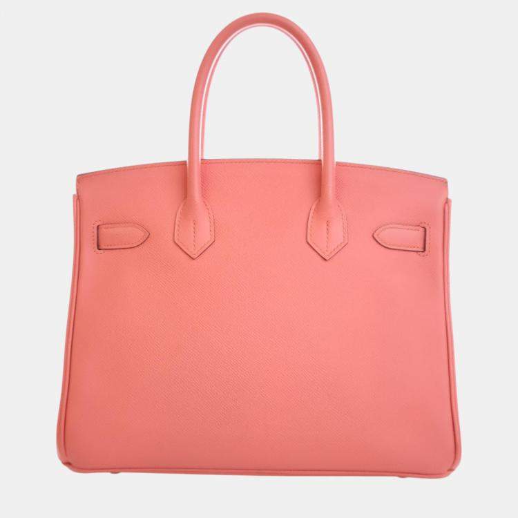 Hermès Birkin 30 - Flamingo Epsom Leather Rare