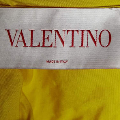 Valentino Yellow Faille Open Back Maxi Dress – Size M – Brand New