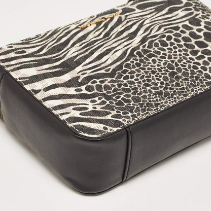 Michael Kors Ginny Camera Black/White Crossbody Bag