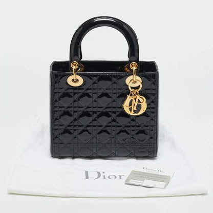 Dior Medium Lady Dior Tote – Black