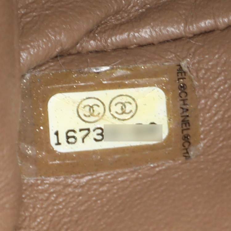 Chanel Metallic Beige Quilted Leather 226 Reissue 2.55 Flap Bag