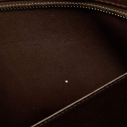 Chanel Dark Brown Quilted Leather CC Bag