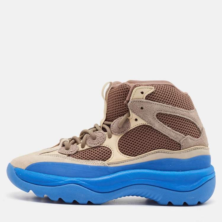 Yeezy x Adidas Taupe Blue Desert Boots – Size 41 1/3 – Brand New