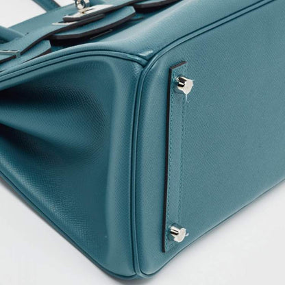 Hermès Birkin 30 Bleu De Galice Epsom Leather