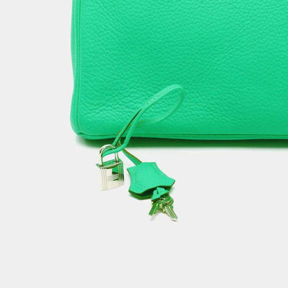Hermès Birkin 35 Menthe Green Taurillon Clémence Leather Bag