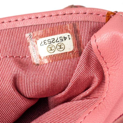Chanel Pink Quilted Leather L Yen Wallet – Classic Long Bifold