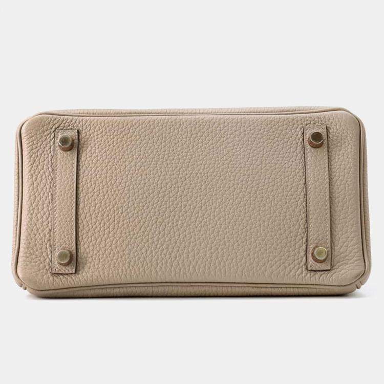 Hermès Birkin 25 Gris Tourterelle Togo Leather