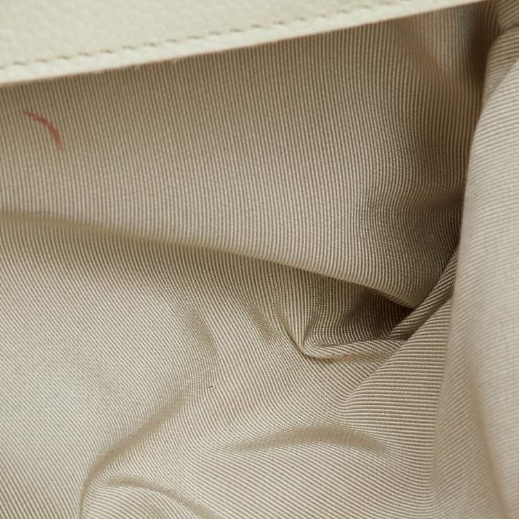 Chanel Off White Caviar Leather Petite Timeless Shopper Tote