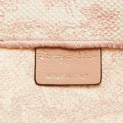 Dior Pink Embroidered Canvas Small Dioriviera Book Tote – Medium