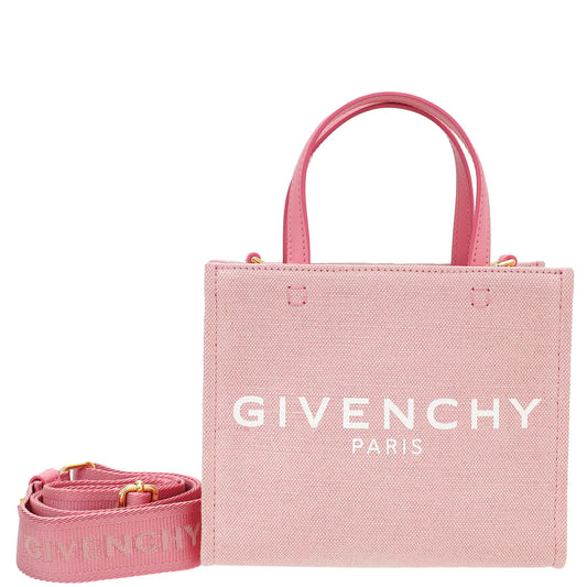 Givenchy Pink Mini G Shopping Tote