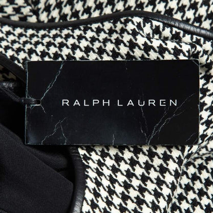 Ralph Lauren Houndstooth Wool Flounce Mini Dress – Size S – Brand New