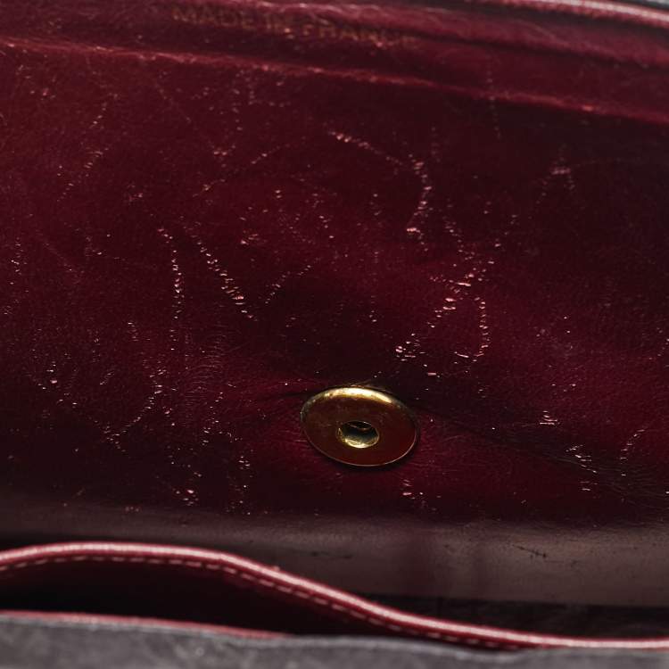 Chanel Black Quilted Leather CC Square Flap Chain Bag