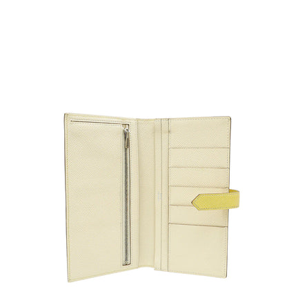 Hermès Bicolor Béarn Verso Wallet Epsom Leather