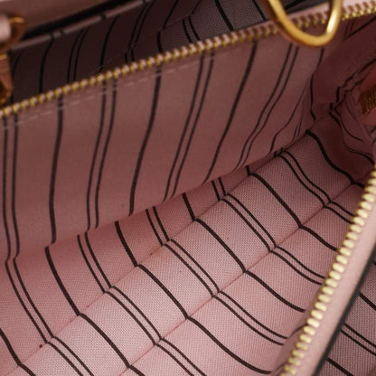 Louis Vuitton Pink Leather Satchel Bag