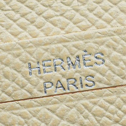Hermès Bicolor Béarn Verso Wallet Epsom Leather