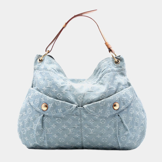 Louis Vuitton Blue Monogram Denim Daily GM