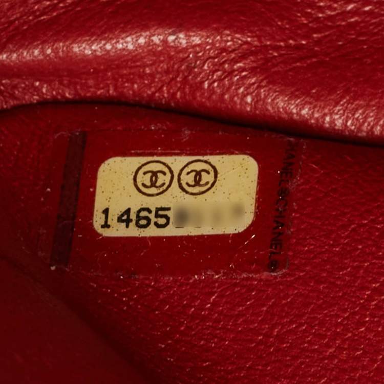 Chanel Classic Flap Bag – Red Quilted Leather 2.55