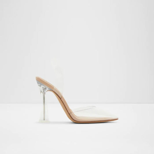 ALDO Solanti Beige Pointed Dress Heels – Sizes 40 to 42