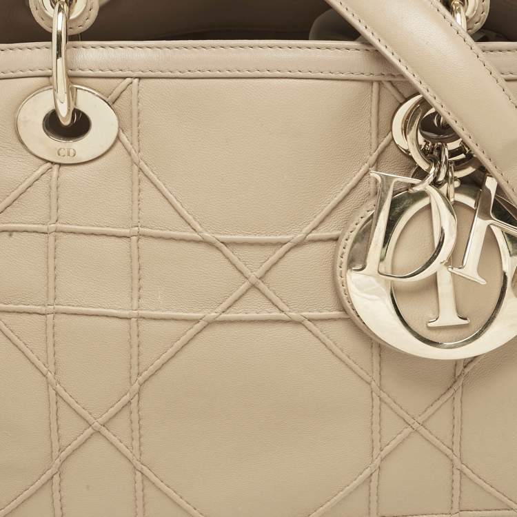 Dior Granville Polochon Satchel Beige