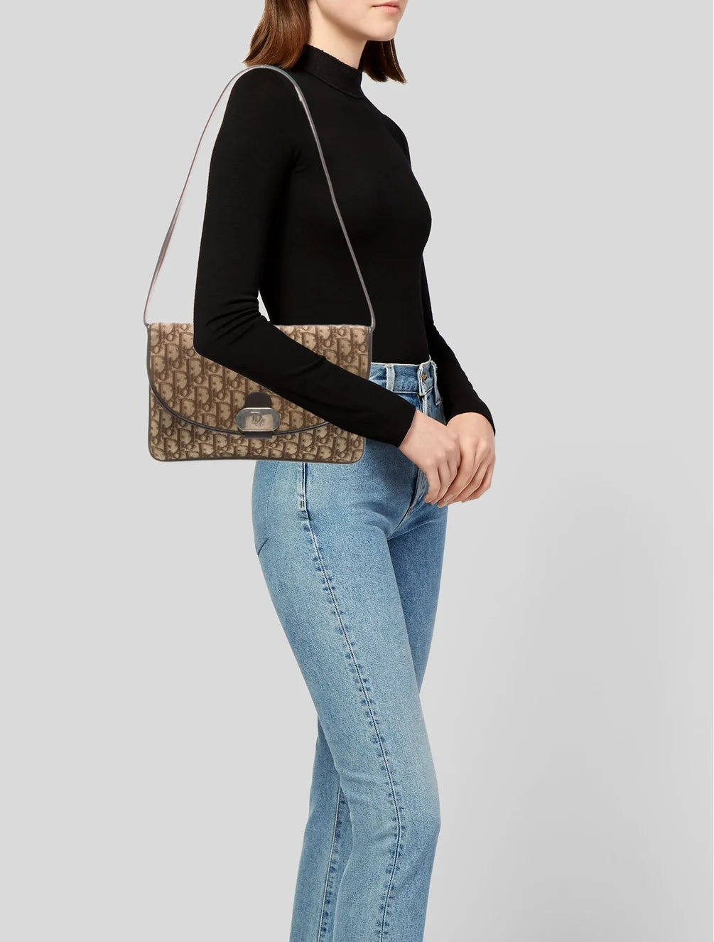 Authentic Christian Dior Diorissimo Shoulder Bag Vintage