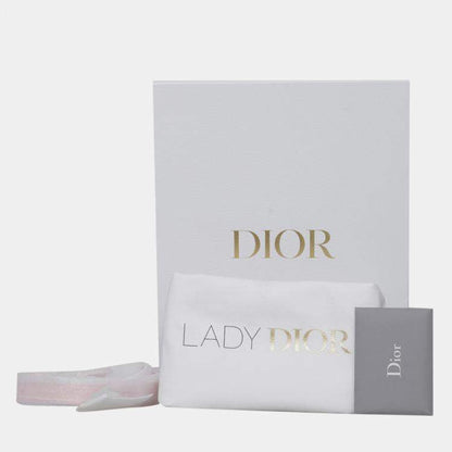 Dior Small Lady Dior Melocoton Pink Pearl Lambskin –  Full Set