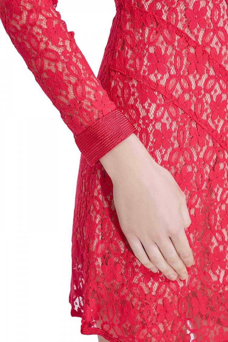 Marc by Marc Jacobs Strawberry Daiquiri Lace Panel Leila Dress – Size S