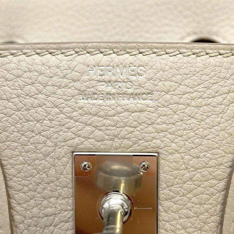 Hermès Birkin 25 Beton Togo Leather – Brand New