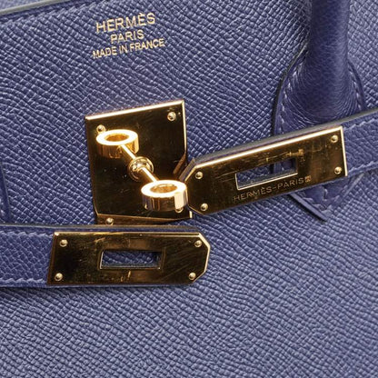 Hermès Birkin 35 Blue Saphir Epsom Leather