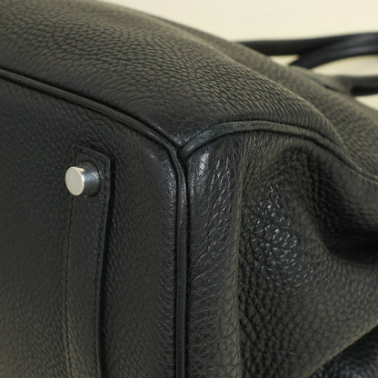 Hermes Noir Retourne Birkin 35 Bag