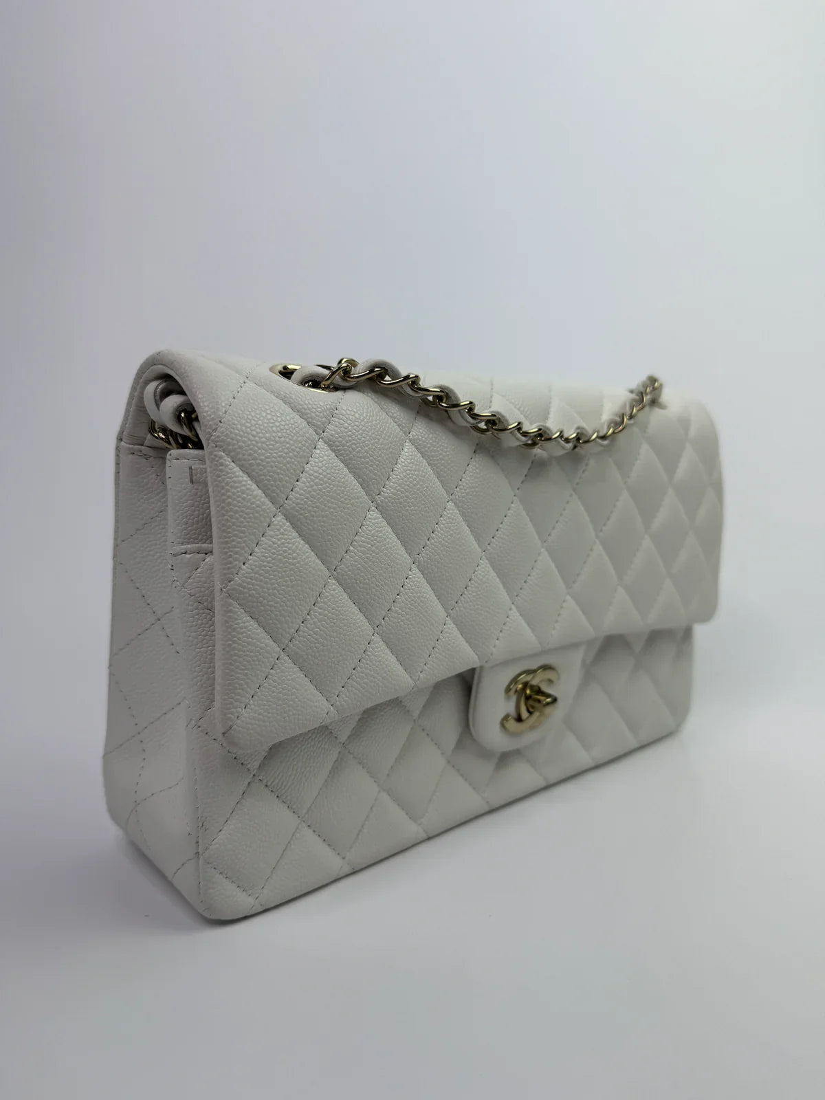 White Chanel Bag